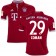 Youth 16/17 Bayern Munich #29 Kingsley Coman Replica Red Home Jersey
