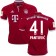 16/17 Bayern Munich #41 Milos Pantovic Authentic Red Home Jersey