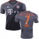 16/17 Bayern Munich #7 Franck Ribery Replica Grey Away Jersey