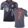 Youth 16/17 Bayern Munich #7 Franck Ribery Replica Grey Away Jersey