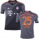 Youth 16/17 Bayern Munich #25 Thomas Muller Replica Grey Away Jersey