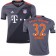 Youth 16/17 Bayern Munich #32 Joshua Kimmich Authentic Grey Away Jersey