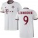 Youth 16/17 Bayern Munich #9 Robert Lewandowski Replica White Third Jersey