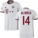 Youth 16/17 Bayern Munich #14 Xabi Alonso Replica White Third Jersey