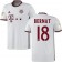 Youth 16/17 Bayern Munich #18 Juan Bernat Replica White Third Jersey