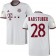 Youth 16/17 Bayern Munich #28 Holger Badstuber Replica White Third Jersey