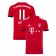 Bayern Munich 2018/19 Home #11 James Rodriguez Red Authentic Jersey Jersey