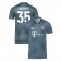 Bayern Munich 2018/19 Third #35 Renato Sanches Gray/Blue Replica Jersey
