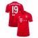 2019-20 Bayern Munich #19 Alphonso Davies Red Home Authenitc Jersey